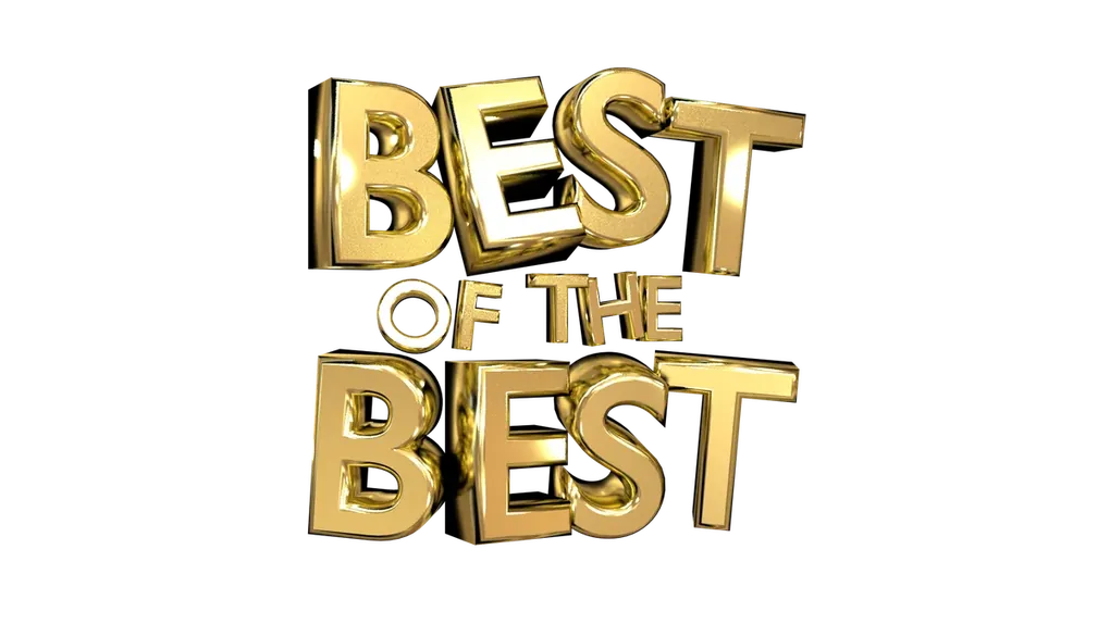Best of the Best in gold 3D lettering
