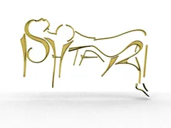The Ishtar logo in gold script
