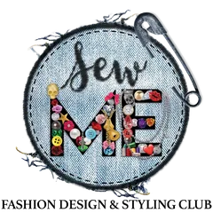 Sew Me fashion design and styling club logo